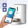 Автоматическая кормушка *для кошек и собак Planeta Laika, с Wi-Fi, с записью голоса,белая