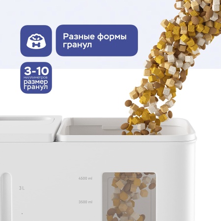 Автоматическая кормушка с поилкой *для кошек и собак Planeta Laika, 2 в 1, с видеокамерой