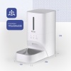 Умная автоматическая кормушка *для кошек и собак Planeta Laika, с Wi-Fi, с миской из нержавеющей стали